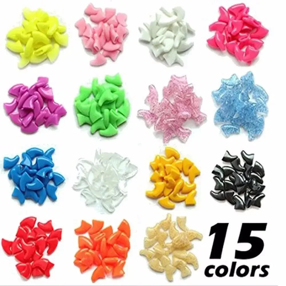 Soft Silicone Nail Caps for Cats – Protect Furniture & Floors
