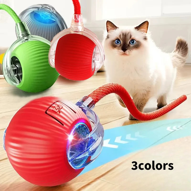 Automatic Rolling Cat Toy Ball