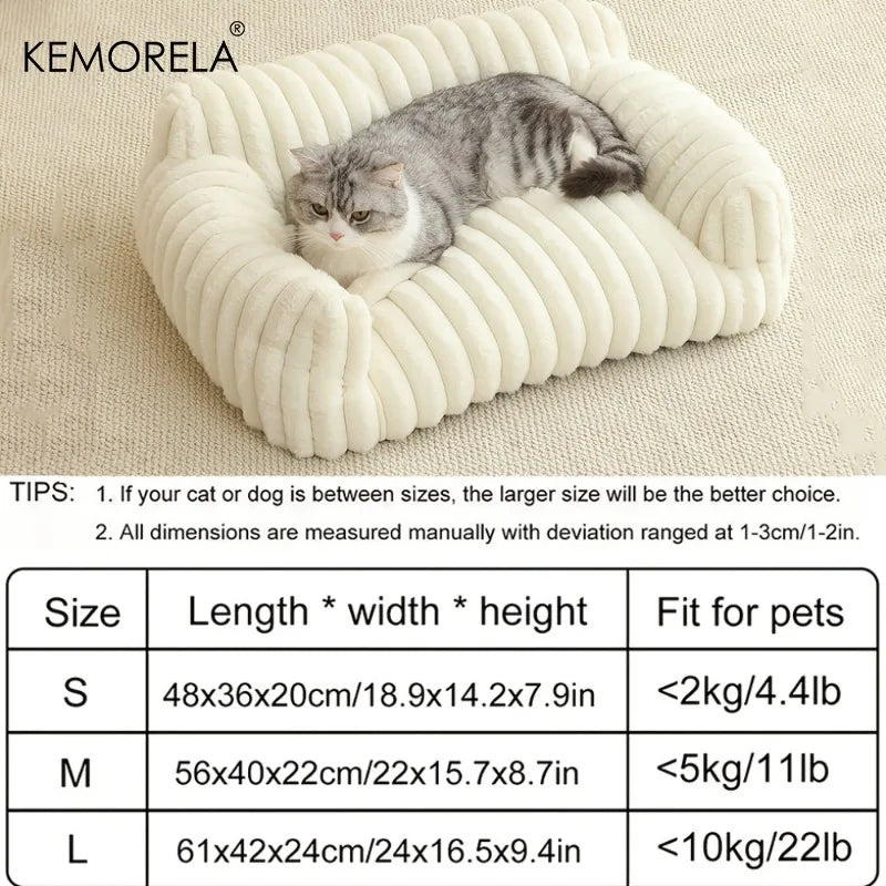 Luxury Soft Cat Sofa Bed