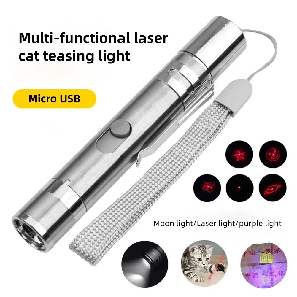 Rechargeable Cat Laser Toy